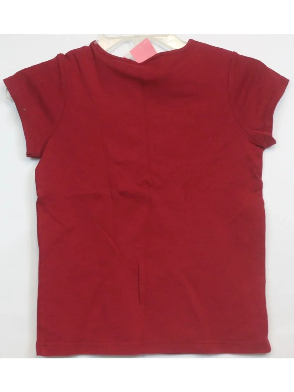 2006 Gymboree Cherry Pie Pretty Please Sequin Red Shirt Bow sz 7 Cap Sleeve NEW